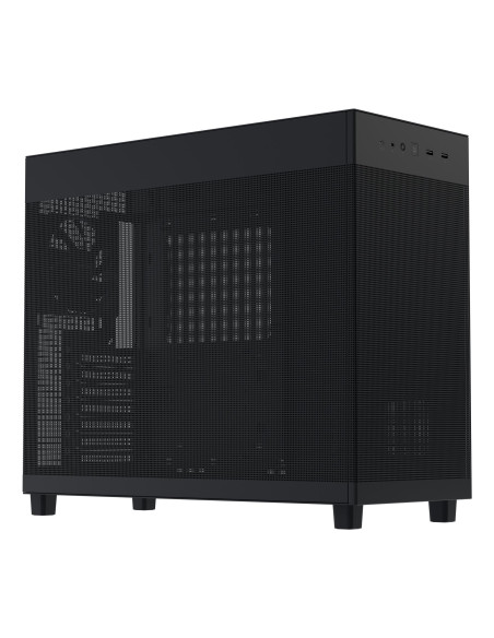 Case, ASUS, ATX/micro ATX/Mini-ITX, Black/Transparent, Midi Tower, PC, PRIME AP303 TG BLACK, 90DC00V0-B39010