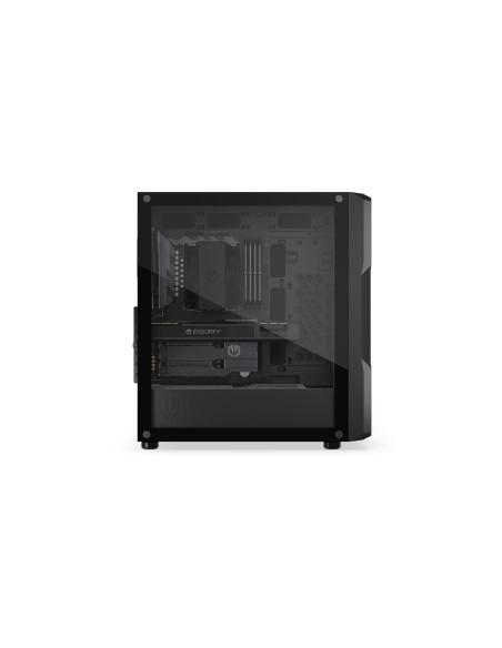 Case, ENDORFY, ATX/micro ATX/Mini-ITX, Black, Tower, PC, Regnum 400 Air, EY2A008