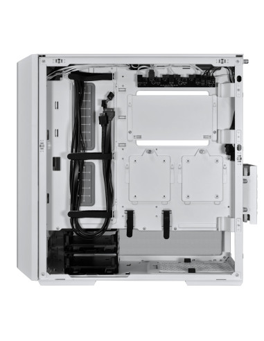 Case, LIAN LI, ATX/micro ATX/Mini-ITX/EATX, White/Transparent, Midi Tower, PC, Lian Li Lancool 216 White (G99.LAN216RW.00), G99