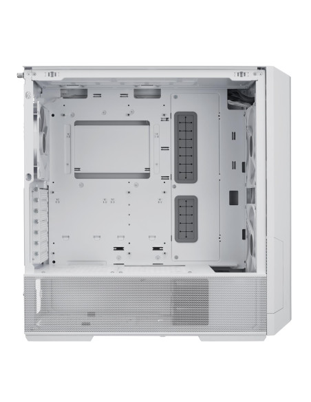 Case, LIAN LI, ATX/micro ATX/Mini-ITX/EATX, White/Transparent, Midi Tower, PC, Lian Li Lancool 216 White (G99.LAN216RW.00), G99