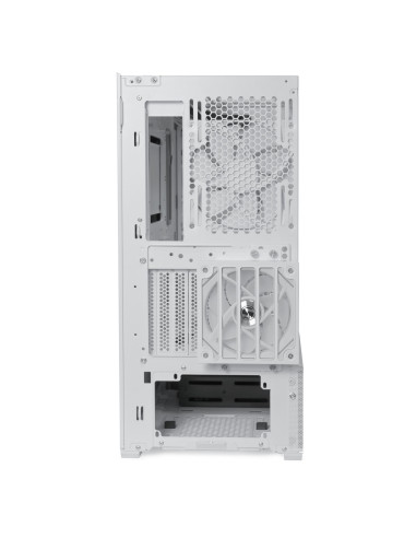 Case, LIAN LI, ATX/micro ATX/Mini-ITX/EATX, White/Transparent, Midi Tower, PC, Lian Li Lancool 216 White (G99.LAN216RW.00), G99