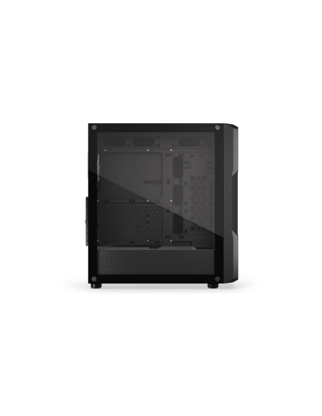 Case, ENDORFY, Regnum 400 ARGB, MidiTower, Case product features Transparent panel, Not included, ATX, MicroATX, MiniITX, Colou