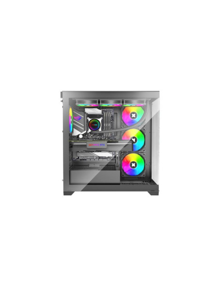 Case, XILENCE, ATX/micro ATX/Mini-ITX, Black, Midi Tower, PC, X818.ARGB
