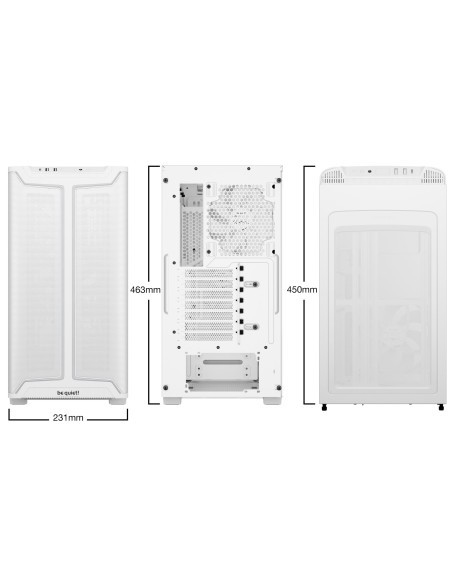 Case, BE QUIET, PURE BASE 501 DX, MidiTower, Case product features Transparent panel, Not included, ATX, MicroATX, MiniITX, Col