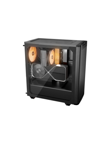 Case, BE QUIET, PURE BASE 501 DX, MidiTower, Case product features Transparent panel, Not included, ATX, MicroATX, MiniITX, Col