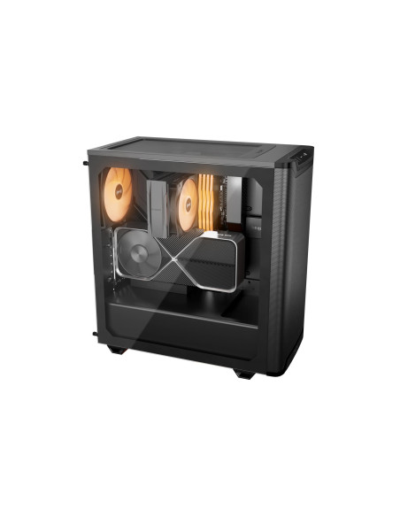 Case, BE QUIET, PURE BASE 501 DX, MidiTower, Case product features Transparent panel, Not included, ATX, MicroATX, MiniITX, Col