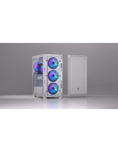 Case, ENDORFY, ATX/micro ATX/Mini-ITX, White, Midi Tower, PC, EY2A018