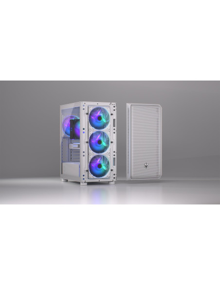Case, ENDORFY, ATX/micro ATX/Mini-ITX, White, Midi Tower, PC, EY2A018