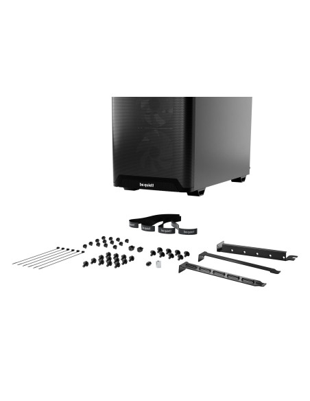 Case, BE QUIET, PURE BASE 501 LX, MidiTower, Case product features Transparent panel, Not included, ATX, MicroATX, MiniITX, Col