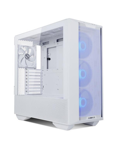 Case, LIAN LI, ATX/micro ATX/Mini-ITX/EATX, White, Midi Tower, PC, LANCOOL III, G99.LAN3RW.00