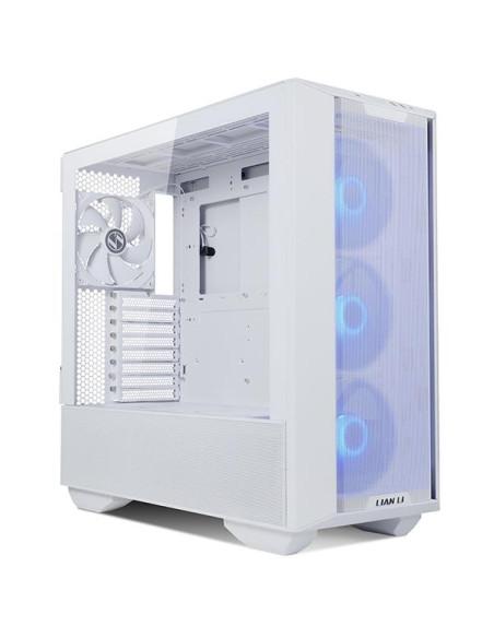 Case, LIAN LI, ATX/micro ATX/Mini-ITX/EATX, White, Midi Tower, PC, LANCOOL III, G99.LAN3RW.00