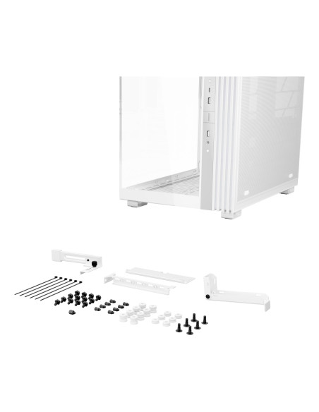 Case, BE QUIET, LIGHT BASE 600 LX, Tower, ATX, MicroATX, MiniITX, Colour White, BGW68