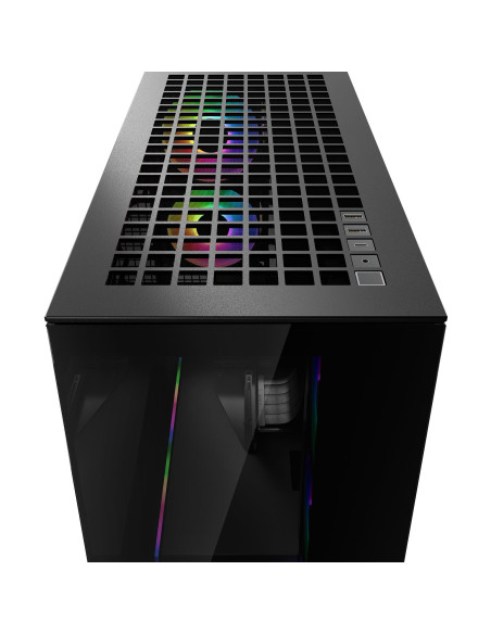 Case, ARCTIC, EATX, Black, Midi Tower, PC, Xtender VG (Mirror Black), ACPCC00019A