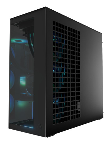 Case, ARCTIC, Xtender VG (Black), Case product features Transparent panel, Not included, Colour Black, ACPCC00016A