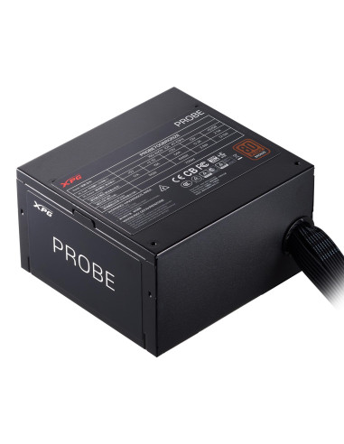Power Supply, ADATA, PROBE BRONZE Power Supply, 600 Watts, Efficiency 80 PLUS BRONZE, PFC Active, MTBF 100000 hours, PROBE600B-