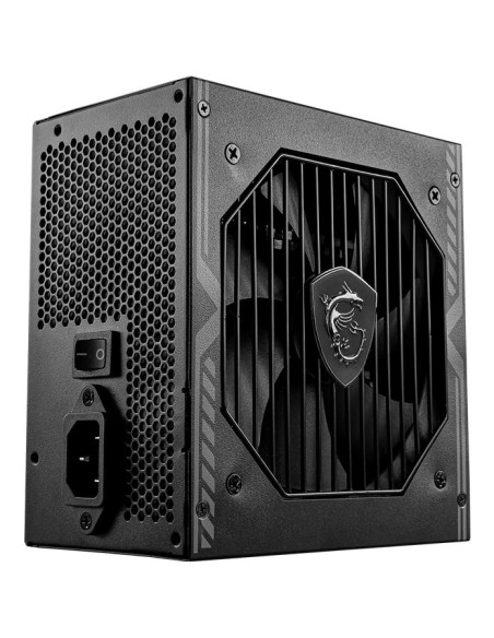 Power Supply, MSI, 550 Watts, Efficiency 80 PLUS BRONZE, PFC Active, MAGA550BN
