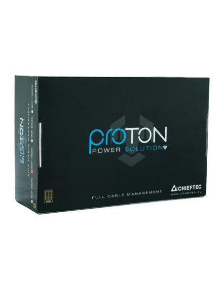 Power Supply, CHIEFTEC, 600 Watts, Efficiency 80 PLUS BRONZE, PFC Active, BDF-600S