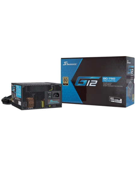 Power Supply, SEASONIC, ATX, PC, 100 - 240 V, 750 W, G12GC-750