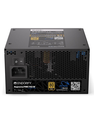 Power Supply, ENDORFY, ATX, PC, 100 - 240 V, 750 W, EY7A013