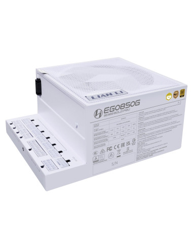 Power Supply, LIAN LI, EDGE GOLD 850, 850 Watts, Efficiency 80 PLUS GOLD, PFC Active, G9P.EG0850G.W000.EU