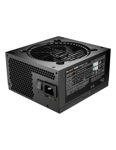 Power Supply, BE QUIET, Pure Power 12, 750 Watts, Peak Power 820 Watts, Efficiency 80 PLUS GOLD, PFC Active, MTBF 100000 hours,
