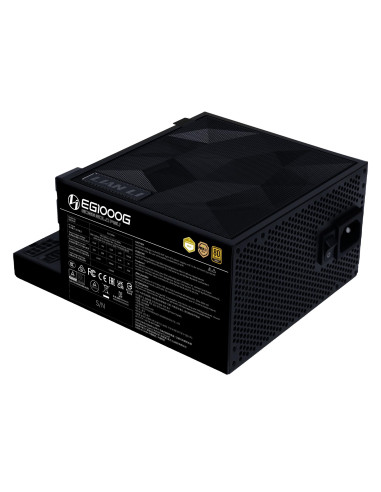 Power Supply, LIAN LI, EDGE GOLD 1000, 1000 Watts, Efficiency 80 PLUS GOLD, PFC Active, G9P.EG1000G.BH00.EU