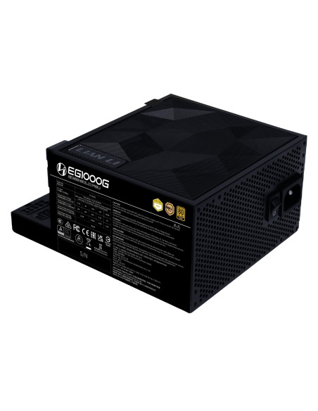Power Supply, LIAN LI, EDGE GOLD 1000, 1000 Watts, Efficiency 80 PLUS GOLD, PFC Active, G9P.EG1000G.BH00.EU