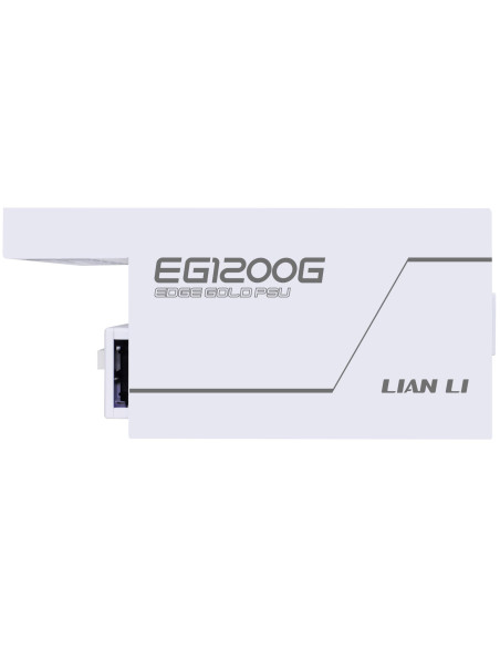 Power Supply, LIAN LI, EDGE GOLD 1200, 1200 Watts, Efficiency 80 PLUS GOLD, PFC Active, G9P.EG1200G.WH00.EU