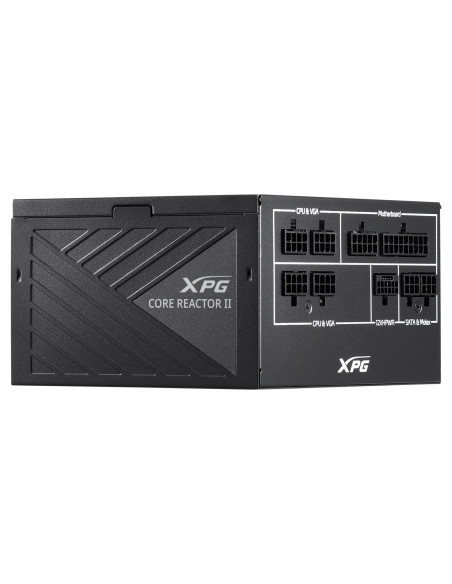 Power Supply, ADATA, 1200 Watts, Efficiency 80 PLUS GOLD, COREREACTORII1200G-BKCEU