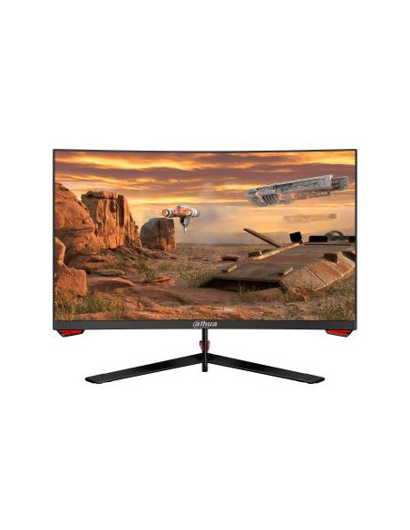 LCD Monitor, DAHUA, LM24-E230C, 23.6", Gaming/Curved, Panel VA, 1920x1080, 16:9, 165Hz, 1 ms, Tilt, LM24-E230C