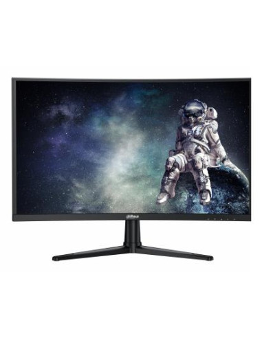 LCD Monitor, DAHUA, 23.6 ", 1920 x 1080 pixels, Full HD, Native aspect ratio 16:9, LED, Curved, DHI-LM24-E240C