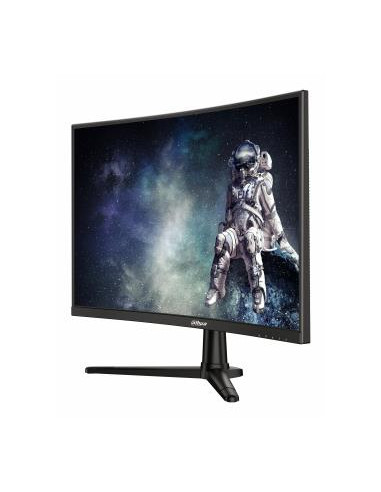LCD Monitor, DAHUA, 23.6 ", 1920 x 1080 pixels, Full HD, Native aspect ratio 16:9, LED, Curved, DHI-LM24-E240C