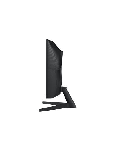 LCD Monitor, SAMSUNG, 27 ", 2560 x 1440 pixels, Wide Quad HD, Native aspect ratio 16:9, LED, Curved, LS27CG554EUXEN