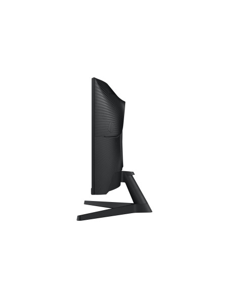 LCD Monitor, SAMSUNG, 27 ", 2560 x 1440 pixels, Wide Quad HD, Native aspect ratio 16:9, LED, Curved, LS27CG554EUXEN