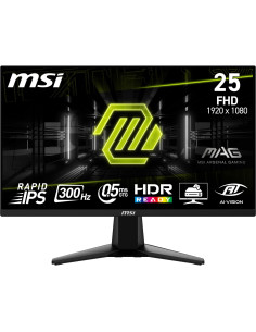 LCD Monitor, MSI, 24.5 ", 1920x1080 pixels, Full HD, Native aspect ratio 16:9, LCD, Flat, MAG255XF