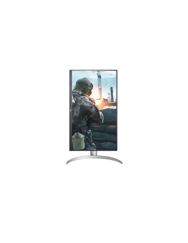 LCD Monitor, LG, 27UP650K-W, 27", 4K, Pivot, Height adjustable, Tilt, Panel IPS, 3840x2160, 16:9, 60Hz, 5 ms, 27UP650K-W