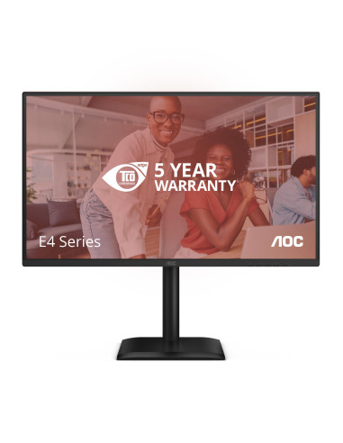 LCD Monitor, AOC, 27 ", 2560 x 1440 pixels, Quad HD, Native aspect ratio 16:9, LED, Flat, Q27E4CV