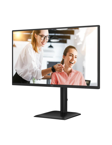 LCD Monitor, AOC, 27 ", 2560 x 1440 pixels, Quad HD, Native aspect ratio 16:9, LED, Flat, Q27E4CV