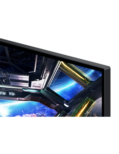 LCD Monitor, SAMSUNG, 27 ", 3840 x 2160 pixels, 4K Ultra HD, Native aspect ratio 16:9, LCD, Flat, LS27FG702EUXEN