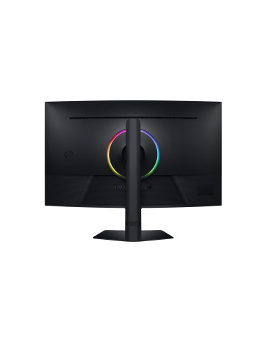 LCD Monitor, SAMSUNG, 37 ", 3840 x 2160 pixels, 4K Ultra HD, Native aspect ratio 16:9, LCD, Curved, LS37FG750EUXEN