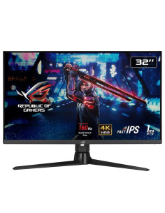 LCD Monitor, ASUS, 32", Gaming/4K, Panel IPS, 3840x2160, 16:9, 160Hz, Matte, 1 ms, Swivel, Height adjustable, Tilt, Colour Blac