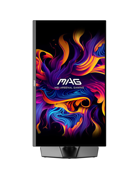 Monitor, MSI, 26.5 ", 3840 x 2160 pixels, 4K Ultra HD, Native aspect ratio 16:9, QD-OLED, MAG272UPQD-OLEDX24