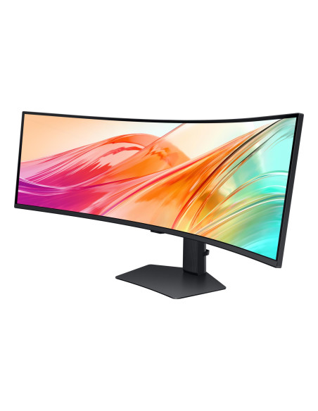 LCD Monitor, SAMSUNG, 49 ", 5120 x 1440 pixels, Dual QHD, Native aspect ratio 32:9, LCD, Curved, LS49F950UAUXEN