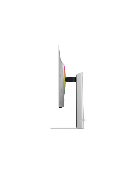 Monitor, SAMSUNG, 32", Gaming/Smart/4K, Panel OLED, 3840x2160, 16:9, 0.03 ms, Speakers, Swivel, Pivot, Height adjustable, Tilt,