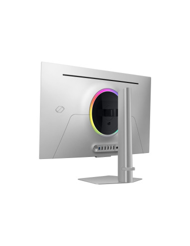 Monitor, SAMSUNG, 32", Gaming/Smart/4K, Panel OLED, 3840x2160, 16:9, 0.03 ms, Speakers, Swivel, Pivot, Height adjustable, Tilt,