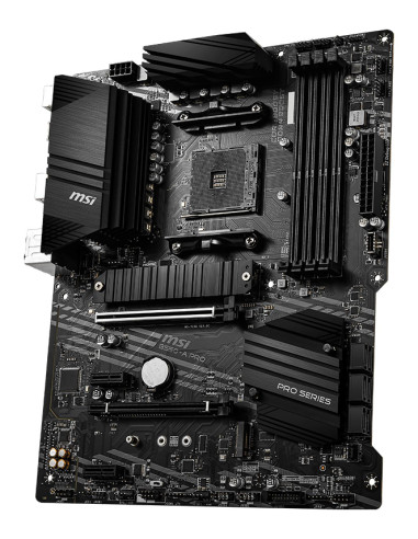 Mainboard, MSI, AMD B550, SAM4, ATX, 2xPCI-Express 3.0 1x, 1xPCI-Express 3.0 4x, 2xM.2, 1xPCI-Express 4.0 16x, Memory DDR4, Mem