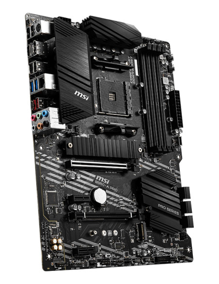 Mainboard, MSI, AMD B550, SAM4, ATX, 2xPCI-Express 3.0 1x, 1xPCI-Express 3.0 4x, 2xM.2, 1xPCI-Express 4.0 16x, Memory DDR4, Mem