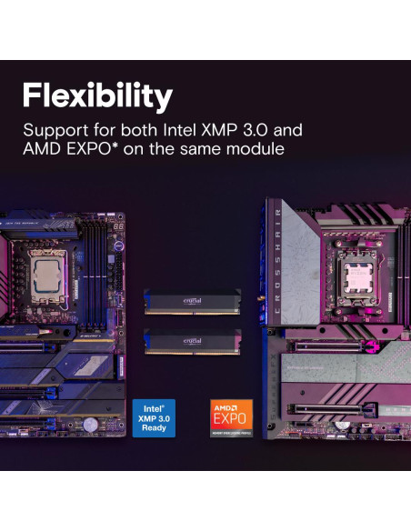 MEMORY DIMM 64GB DDR5-6000 K2/PRO OC CP2K32G60C40U5B CRUCIAL