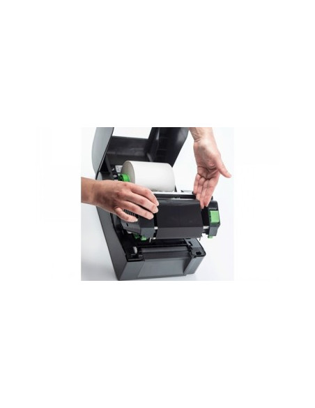 BROTHER TD-4420TN DESKTOP LABEL THERMO TRANSFER PRINTER, USB, LAN, SERIAL PORT