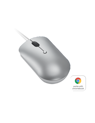 LENOVO 540 USB-C WIRED COMPACT MOUSE (CLOUD GREY)
